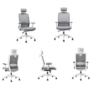 Yüksek kaliteli gerçek ofis koltuğu tam sandalye ofis ergonomik örgü arka bilgisayar ofis koltuğu s ergonomik konfor