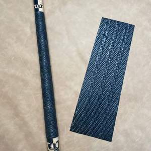 Accessoires de <span class=keywords><strong>billard</strong></span> personnalisés, poignée de queue de <span class=keywords><strong>billard</strong></span> DIY, antidérapante, multi-textures, feuille de revêtement en cuir de remplacement - Product Image 3