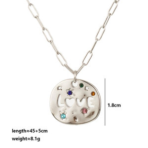 สร้อยคอผู้หญิงชุบทอง 14k 18k PVD บนสแตนเลสสตีล 316L ดีไซน์สวยงาม ของขวัญวันแม่ สร้อยคอสำหรับคุณแม่ - Product Image 6