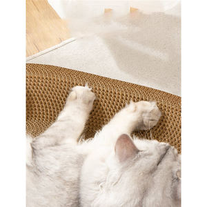 Alas Cakar Kucing dari Kertas Bergelombang untuk Dalam Ruangan, Dilengkapi Pohon Cakar, Dikemas dalam Karton, Permukaan Tidur yang Nyaman - Product Image 4