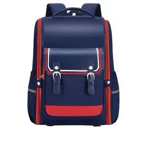 Sac à dos d'école de grande capacité, Logo personnalisé, élégant, étanche aux chocs, pour étudiants et garçons, Style japonais, pour ordinateur portable