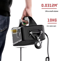 Palans à câble portables 220V avec télécommande, capacité de charge 500kg, construction métallique IP54, ateliers de réparation de machines