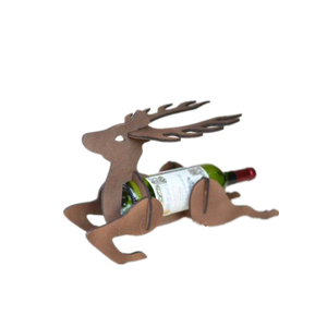 Portabottiglie in Legno a Forma di Animali da Assemblare, Porta <span class=keywords><strong>Vino</strong></span> Dinosauro in Legno, File DXF SVG CDR per Taglio Laser e Incisione CNC - Product Image 3