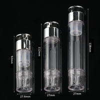 Presse pompe eau lumière aiguille petit compte-gouttes ampoule ampoule essence liquide bouteille double compartiment poudre lyophilisée