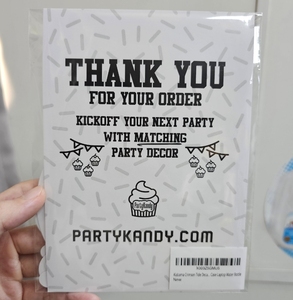 Commande d'autocollant de remerciement personnalisée de marque privée - Product Image 1