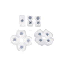 Pour manette PS4 010 020 JDS 001 030 040 JDM 050 055 Plaquettes en caoutchouc silicone conducteur pour boutons L2 R2 de PS4