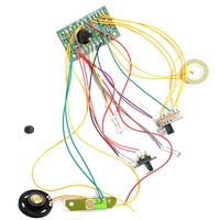 Pistolet à musique jouet personnalisé, circuit imprimé PCBA, pistolet mitrailleur, puce, pistolet laser, circuit imprimé PCB, circuit imprimé interactif son et lumière