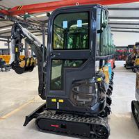 Nouvelle arrivée de conception innovante : mini-excavatrice hydraulique de 1 tonne, moteur puissant, petite pelle avec certificat CE