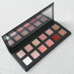 พาเลทตาเดอซอมบร้าเครื่องสำอางแบบกำหนดเอง12แพนแม่เหล็กเม็ดสีสูง DIY อายแชโดว์มังสวิรัติสีนู้ด - Product Image 2