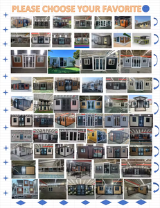 기성품 주택 확장 가능한 빌라 배송 40ft 20ft 컨테이너 확장 가능한 접이식 집 조립식 - Product Image 6