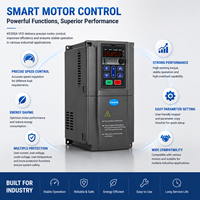 Convertisseur de fréquence VFD pour machine-outil triphasé/monophasé 220V-480V KE300A pour la régulation de la vitesse du moteur de précision