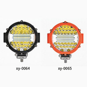 Luz de Trabajo LED de Alta Potencia de 51 W, Faros Antiniebla Redondos de 7 Pulgadas con Haz de Luz Concentrado, Resistentes al Agua, para Camiones Todoterreno 4x4, Tractores y Excavadoras - Product Image 1