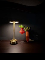 Lampe de table/bureau LED sans fil portable, moderne, flexible, simple, à intensité variable par toucher, idéale pour la chambre et le camping en extérieur – Offre Spéciale