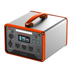Station d'alimentation portable Powersource 2000W 400000mAh LiFePO4 compatible solaire et automobile, onde sinusoïdale pure pour usage extérieur et domestique - Product Image 3