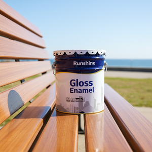 Peinture émail liquide alkyde à faible teneur en COV, respectueuse de l'environnement, pour murs intérieurs, plafonds et bâtiments commerciaux - Product Image 6