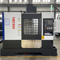 Nouveau centre d'usinage vertical VMC850 Fanuc BT40 à changement d'outil automatique unique, durable, haute efficacité, pour usinage intensif