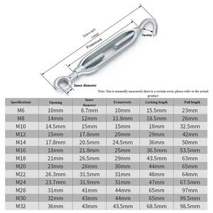 Grillete de alta resistencia tipo <span class=keywords><strong>D</strong></span> 431, Grillete de aparejo de acero inoxidable, Juego de remaches para mangueras, Tuercas en T de acero inoxidable - Product Image 3