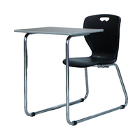 Fournisseurs de mobilier scolaire, mobilier de salle de classe universitaire, chaise d'étudiant avec tablette d'écriture