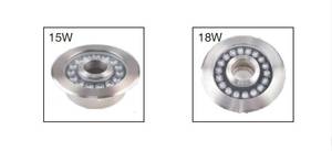 Luz LED RGBW para Fuentes, Impermeable IP68 - Luz de Boquilla Anular con Control Remoto RF para Piscinas y Fuentes Decorativas - Product Image 2