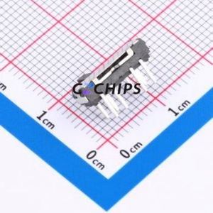 K3-2346D-L1 Slide Switch Through hole Component (THT) Switch Double Pole Three Throw Rectangle Pin Header PC Pin 13mm - Product Image 2