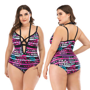 Conjunto de <span class=keywords><strong>Bikini</strong></span> de talla grande para mujer, traje de baño de talla grande, 2022 - Product Image 4