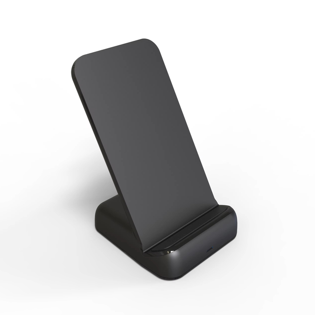 Desktop Vertical Magnetic Wireless Charging Station with PD Fast Charging for Mobile Phone