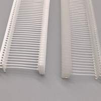 Agrafes de fixation pour pistolet d'étiquetage standard, couleur transparente