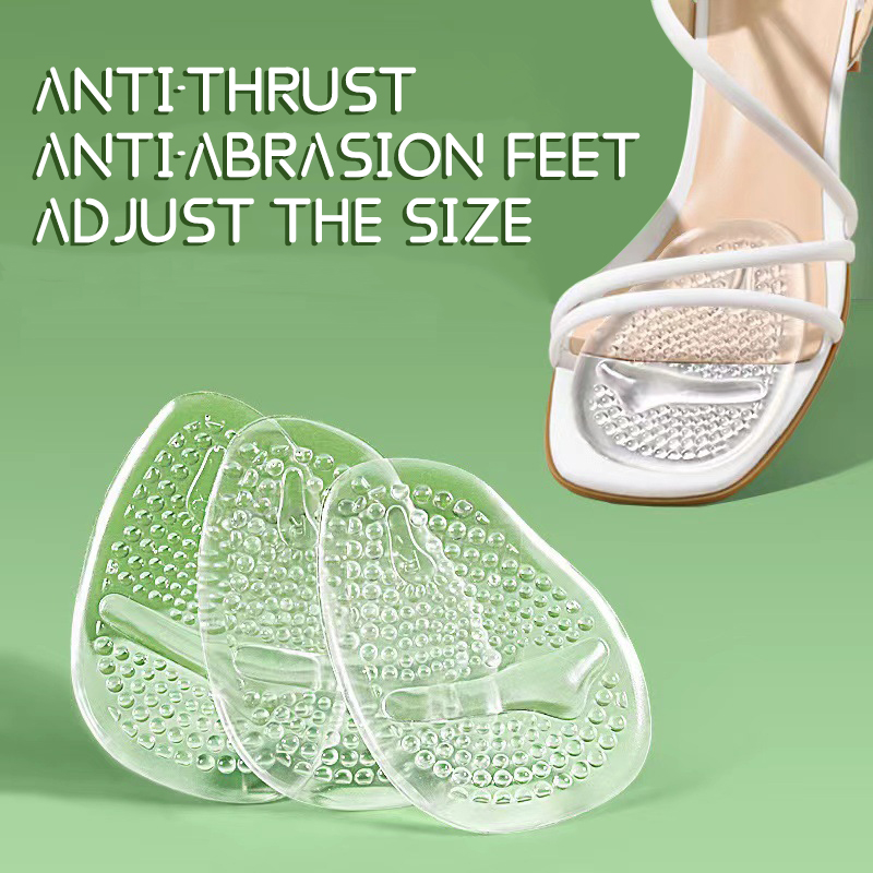CaiBoQianJin SE-F15 Gel Forefoot Pads for High Heels - Non-Slip Cushioning Insoles