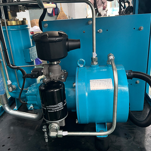 7.5kW 10HP Lubricated Rotary Screw 8bar 13bar <b>Portable</b> Air Cooled Industrial Use - Product Image 2