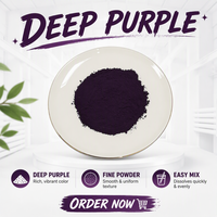 Pigment organique ZHONGYANG, poudre violet bleuâtre, violet 23, adapté à la finition du cuir et à diverses applications de peinture