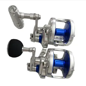 Günstiger Preis RA500 Großwild tragbare Angelrute und Rollen Spinner kleiner Köder Casting HK Angel rollen CNC 2 Djollars