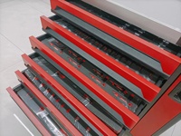 Carro de herramientas de almacenamiento de rodillos de 7 cajones profesional/gabinete/coche/caja de alta calidad 258 Uds juego de herramientas de reparación mecánica OEM personalizable