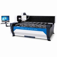 Machine de sablage et de perçage laser pour verre, laser à fibre Mopa 120W 180W 200W disponible, miroir intelligent LED pour salle de bain