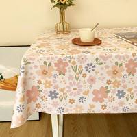Nappe en PVC imperméable à l'huile motif géométrique moderne forme carrée personnalisable à la main maison salle à manger/tapis de Table basse