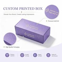 Boîte d'expédition cosmétique en carton ivoire avec estampage à chaud doré pour emballage de parfum, d'huile essentielle et de vernis à ongles, recyclable