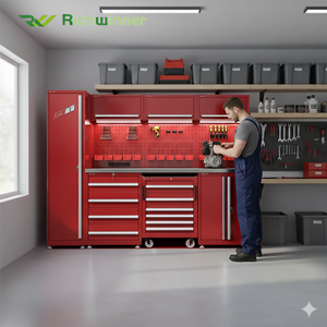 Gabinete Combinado Multifuncional RW <span class=keywords><strong>de</strong></span> Alta Calidad, Estación <span class=keywords><strong>de</strong></span> Trabajo para Tareas, Equipo <span class=keywords><strong>de</strong></span> Taller Mecánico, Gabinete <span class=keywords><strong>de</strong></span> <span class=keywords><strong>Herramientas</strong></span> <span class=keywords><strong>con</strong></span> <span class=keywords><strong>Ruedas</strong></span> - Product Image 3