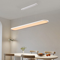 Plafonnier LED protecteur pour les yeux, salon, grand hall, chambre à coucher, minimaliste, lumière tricolore, Ra 95, ultra-lumineux