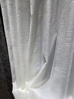 Rideaux Transparents Jacquard à Carreaux Simples pour Salon, Chambre et Décoration de Fenêtre d'Hôtel