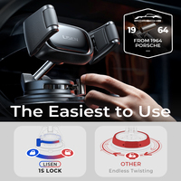Soporte de Teléfono LISEN de Alta Resistencia con Ventosa Estable para el Tablero del Auto, Compatible con iPhone 17 16 Pro Max Galaxy S26