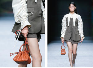 Bolsas de hombro Bolso con patrón de cocodrilo Bolso de hombro Bolsos de cubo para mujer con asa redonda - Product Image 4