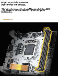 JGINYUE Mini-ITX H97I-PLUS LGA 1150 scheda madre supporto Intel Core I3-4130/i3-4170/i5-4430/i5-4570/i7-4770/i7-4790 CPU DDR3 - Product Image 6