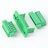 Connecteur de bornier enfichable en laiton RT 2p-24p mâle/femelle 3,81 mm, broches droites/coudées, 300 V pour une connexion pratique