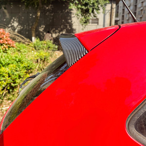 Volkswagen Rear Spoiler Piano Black Carbon Fiber Texture ABS Trunk Wing For Polo 6R 6C 2009-2017 - Product Image 4