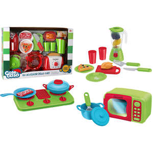 Juego de electrodomésticos con accesorios/alimentos variados - Product Image 1
