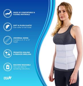 Reliure <span class=keywords><strong>abdominale</strong></span> <span class=keywords><strong>Ceinture</strong></span> de soutien de la taille inférieure <span class=keywords><strong>Ceinture</strong></span> post-partum <span class=keywords><strong>Grossesse</strong></span> après la naissance Shaper Belly Recovery Compression Wrap Band - Product Image 3