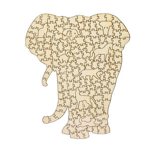 Puzzles en bois originaux pour adultes Puzzles animaux de forme unique pour adultes Puzzles en bois irréguliers Meilleur cadeau pour adultes - Product Image 5
