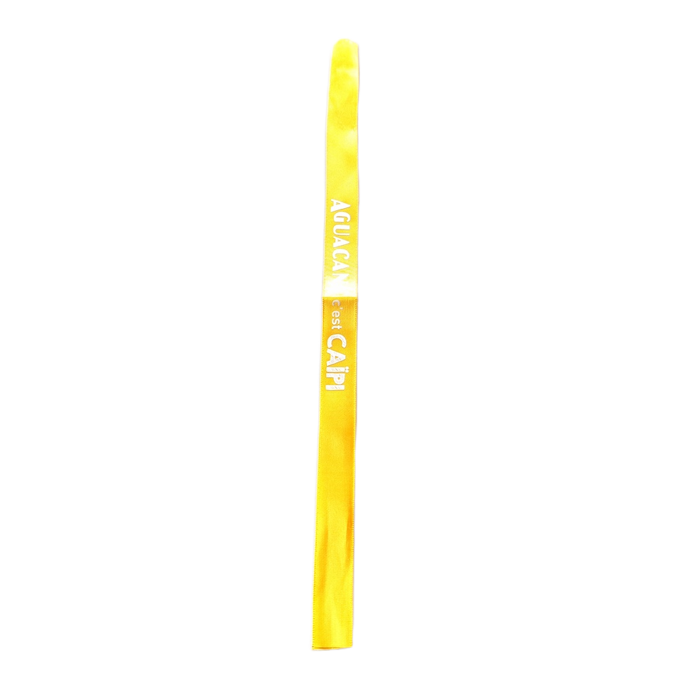 Fashion Satin Music Festival Party Concerts Logo Printing Short Wristband Strap Lanyard Custom Wrist Ribbon Image 2