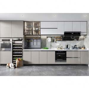 Factory Price Custom Luxury Plywood Carcass Lacquer <b>Kitchen</b> <b>Cabinets</b> Furniture Modern <b>Pantry</b> <b>Kitchen</b> <b>Cabinet</b> Organizer - Product Image 5
