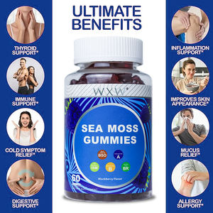 Precio bajo, gomitas de musgo marino, estimulan el sistema inmunológico, suplementos de hierbas de musgo marino, suplementos energéticos de dulces - Product Image 2