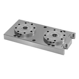 Système <span class=keywords><strong>de</strong></span> fixation pneumatique multi-stations à deux points <span class=keywords><strong>de</strong></span> serrage, à changement rapide, avec <span class=keywords><strong>plaque</strong></span> <span class=keywords><strong>de</strong></span> base, pour automatisation, fabriqué en Chine, garantie 3 mois - Product Image 3